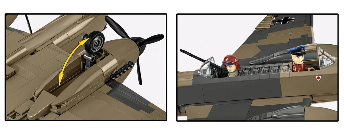 COBI 5777 Messerschmitt Bf 110C 1:32 Brick Model 573pcs