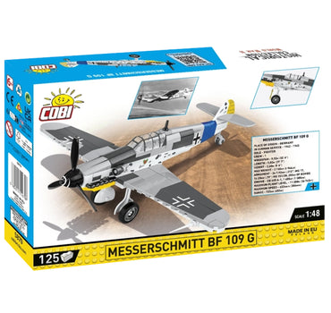 COBI 5870 Messerschmitt Bf 109 G HC: WWII 1:48 Brick Model 125pcs