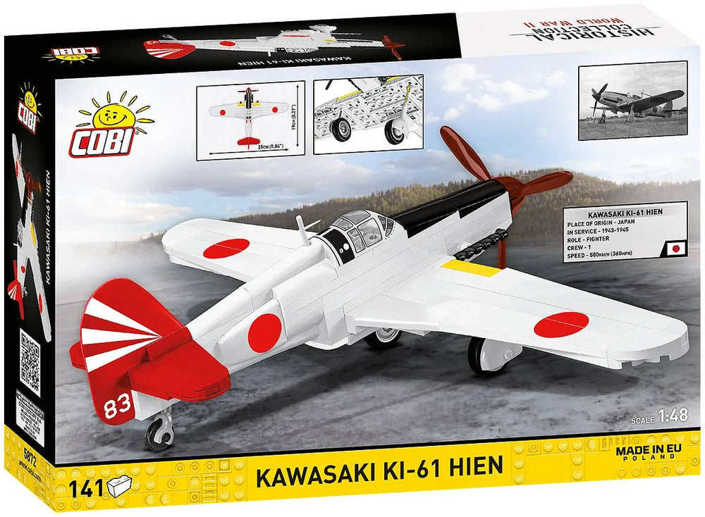 COBI 5872 Kawasaki Ki-61 Hien 1:48 Brick Model 141pcs