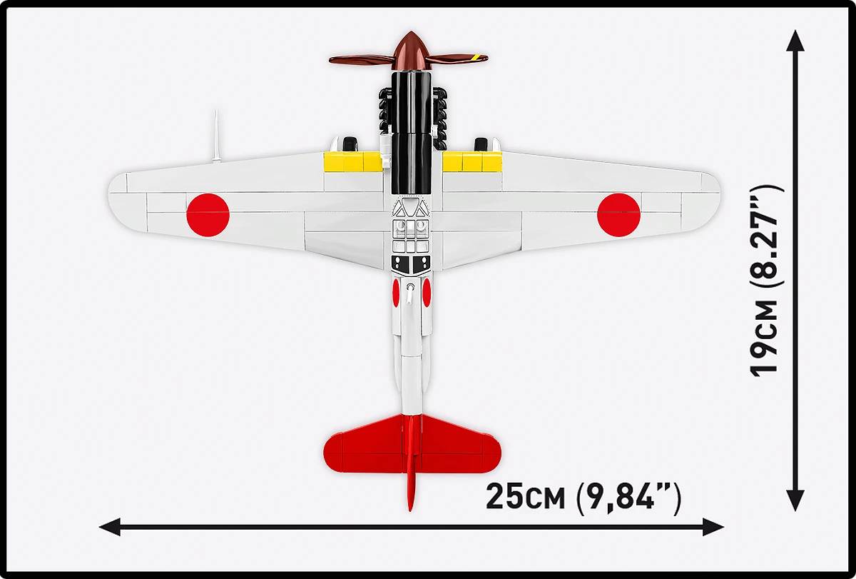 COBI 5872 Kawasaki Ki-61 Hien 1:48 Brick Model 141pcs