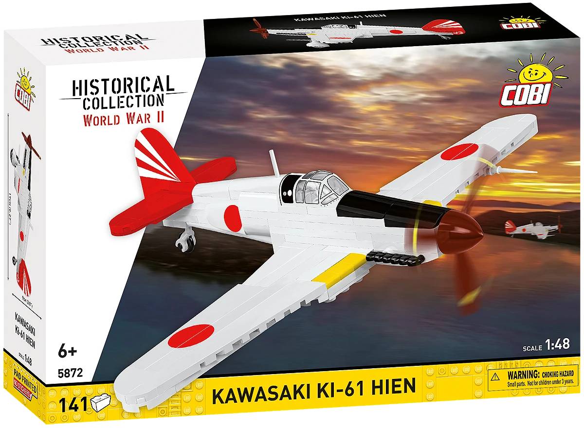 COBI 5872 Kawasaki Ki-61 Hien 1:48 Brick Model 141pcs