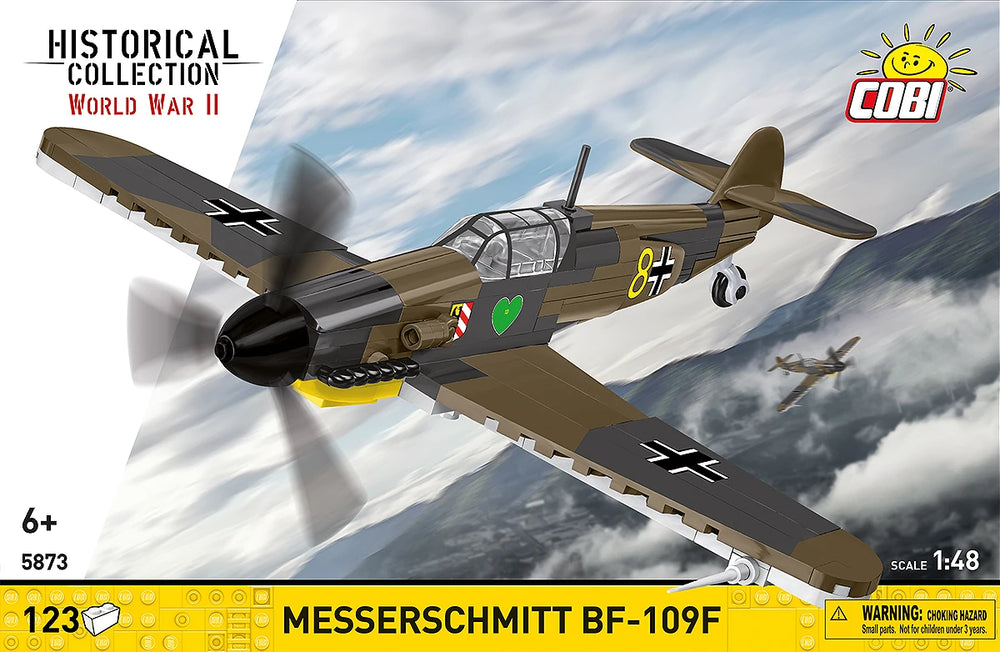COBI 5873 Messerschmitt Bf-109F Brick Model 123pcs