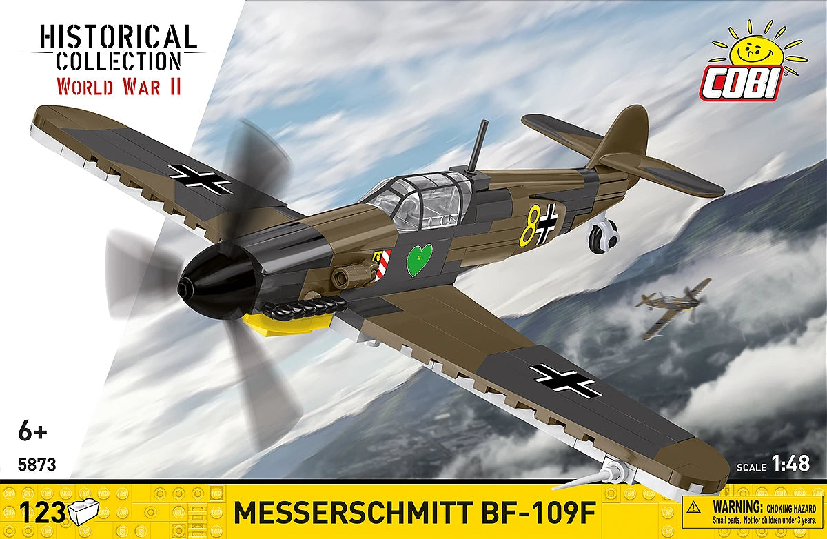 COBI 5873 Messerschmitt Bf-109F Brick Model 123pcs