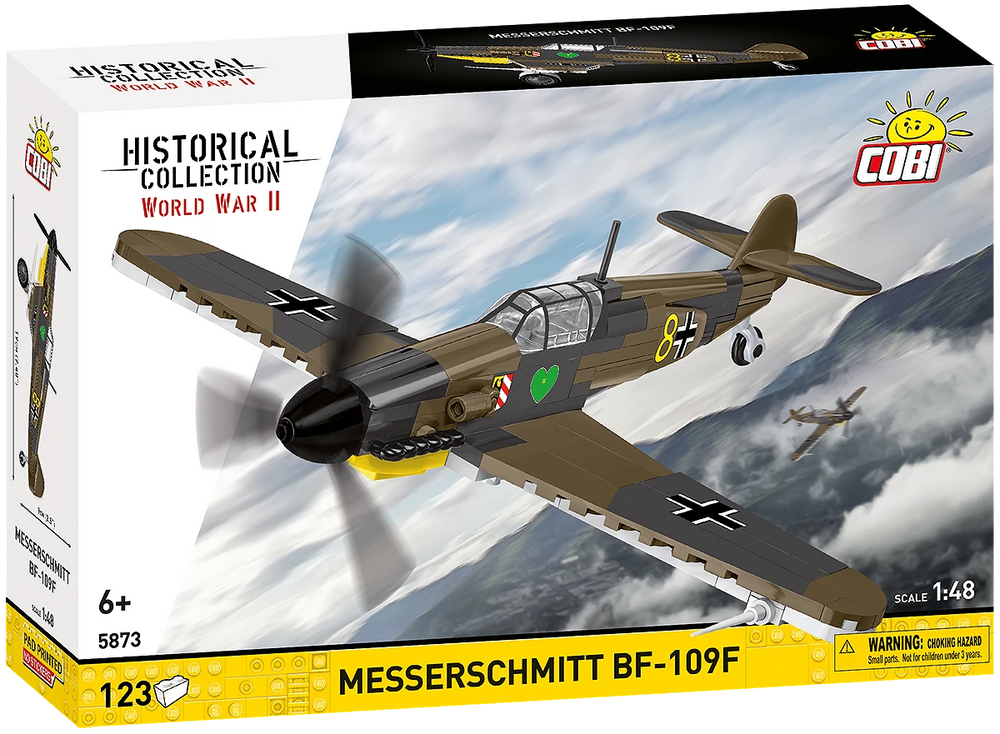 COBI 5873 Messerschmitt Bf-109F Brick Model 123pcs