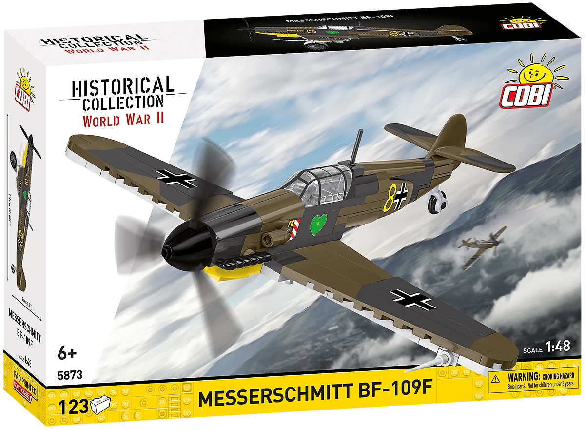 COBI 5873 Messerschmitt Bf-109F Brick Model 123pcs