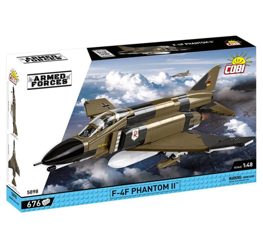 COBI 5898 F-4F Phantom II Armed Forces 1:48 Brick Model 676pcs