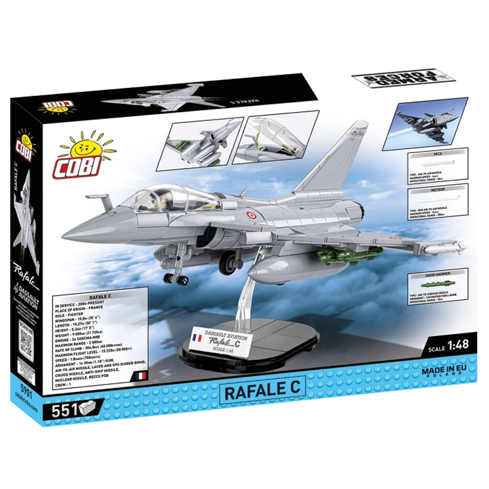 COBI 5901 Dassault Rafale C 1:48 Brick Model 551pcs