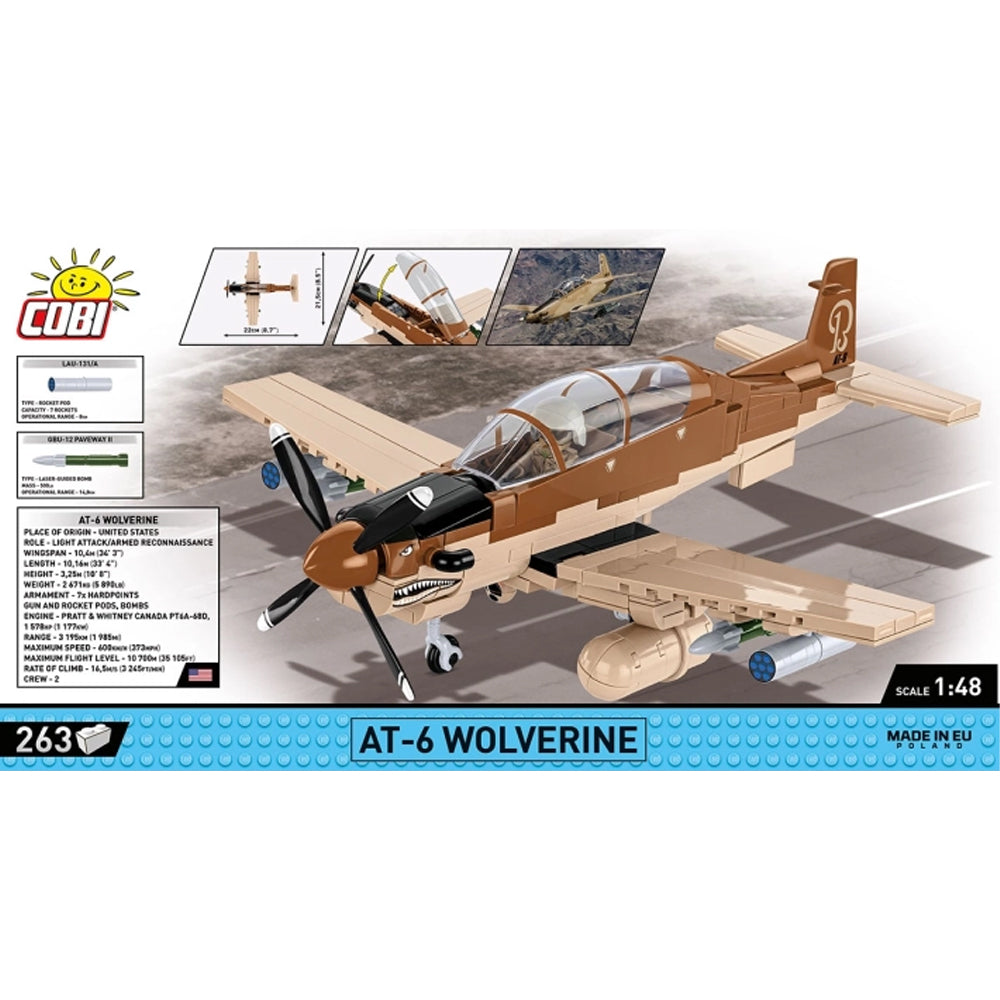 COBI 5905 AT-6 Wolverine Armed Forces 1:48 Brick Model 263pcs
