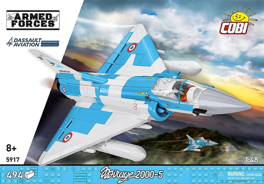 COBI 5917 Mirage 2000-5F 1:48 Brick Model 494pcs