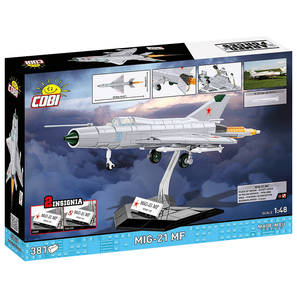 COBI 5918 MiG-21 MF Armed Forces 1:48 381pcs