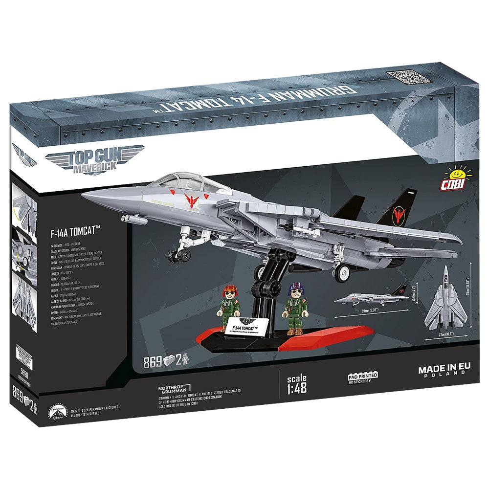 COBI 5920 Grumman F-14 Tomcat: Top Gun Maverick 1:48 869pcs