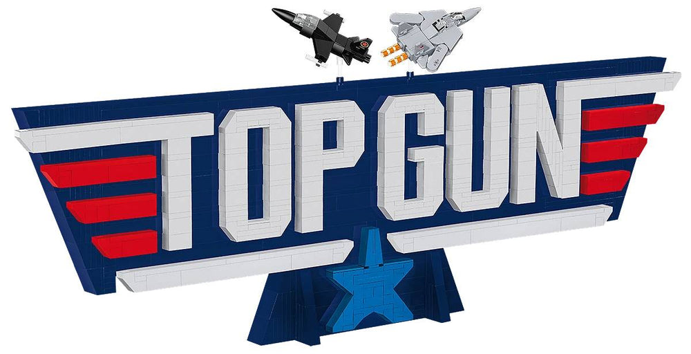COBI 5925 Top Gun Logo Brick Model 628pcs