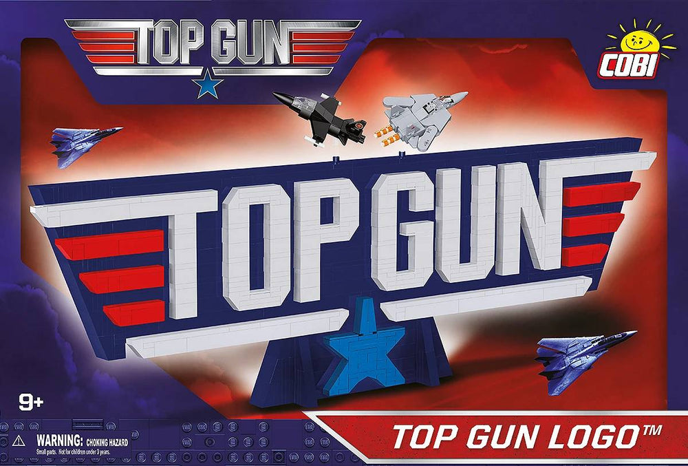 COBI 5925 Top Gun Logo Brick Model 628pcs