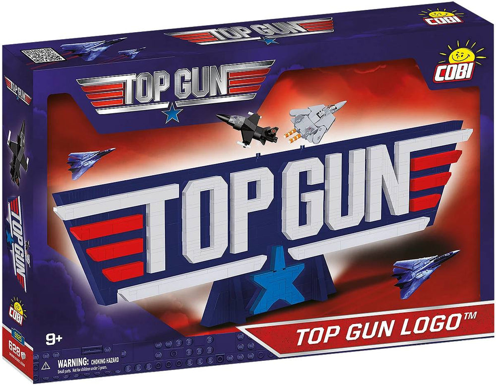 COBI 5925 Top Gun Logo Brick Model 628pcs