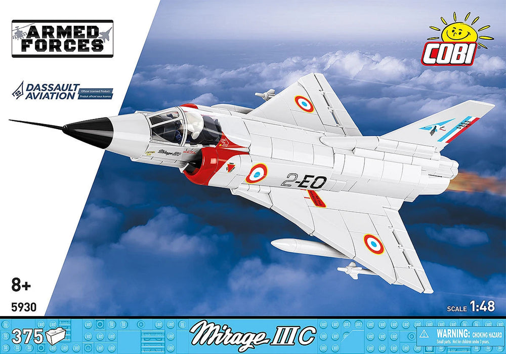 COBI 5930 Mirage IIIC 1:48 Brick Model 375pcs