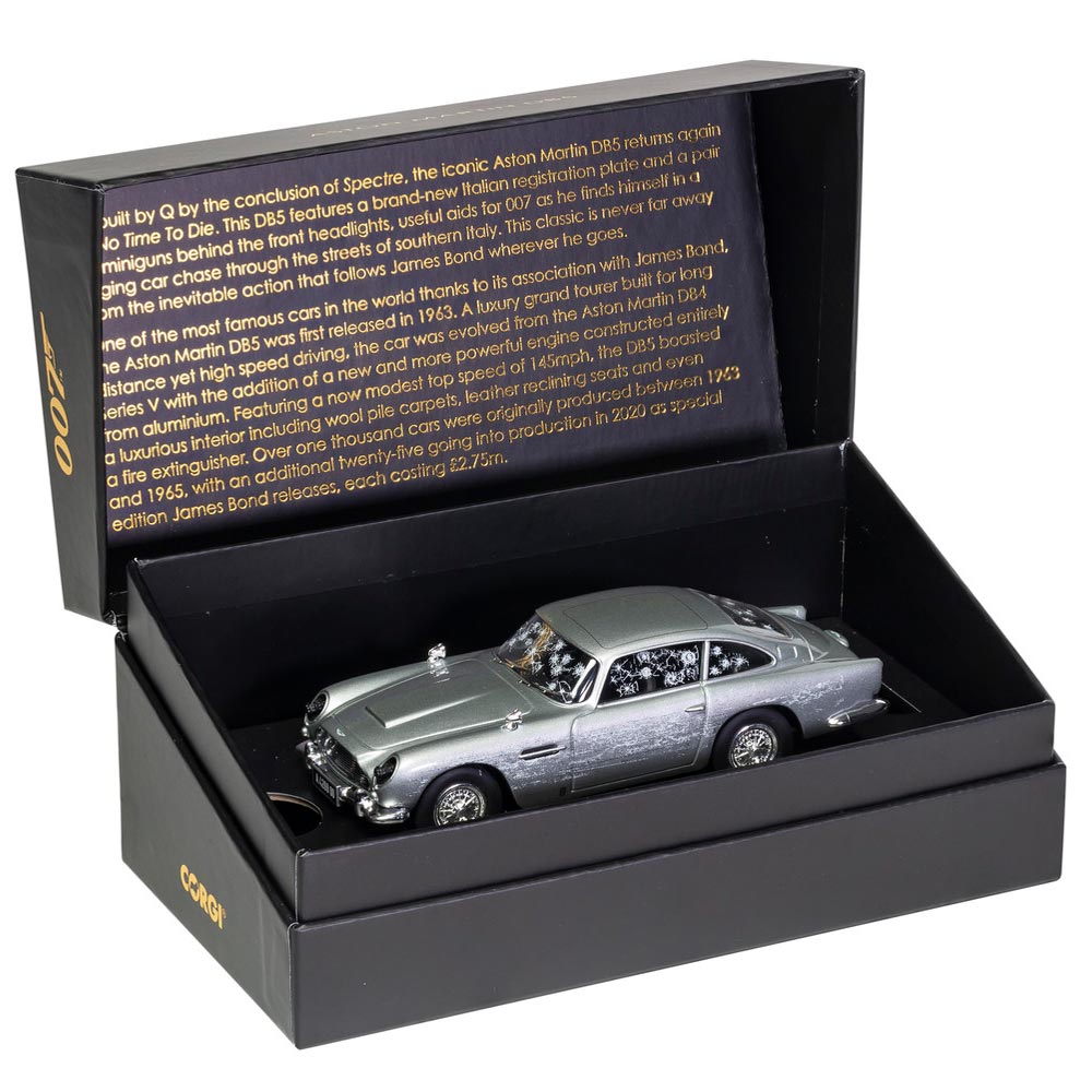 Corgi CC04314 James Bond - Aston Martin DB5 - No Time To Die 1:36 Diecast Model