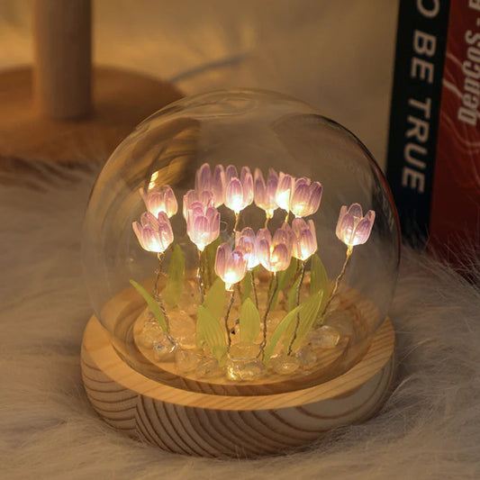 Alicorn Tulip LED Light DIY Kit - Purple