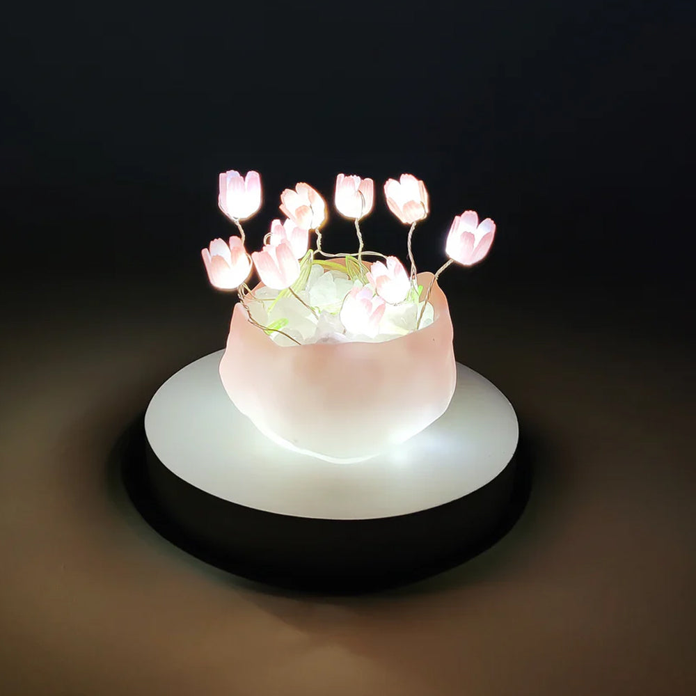 Alicorn Tulip LED Night Light - Pink