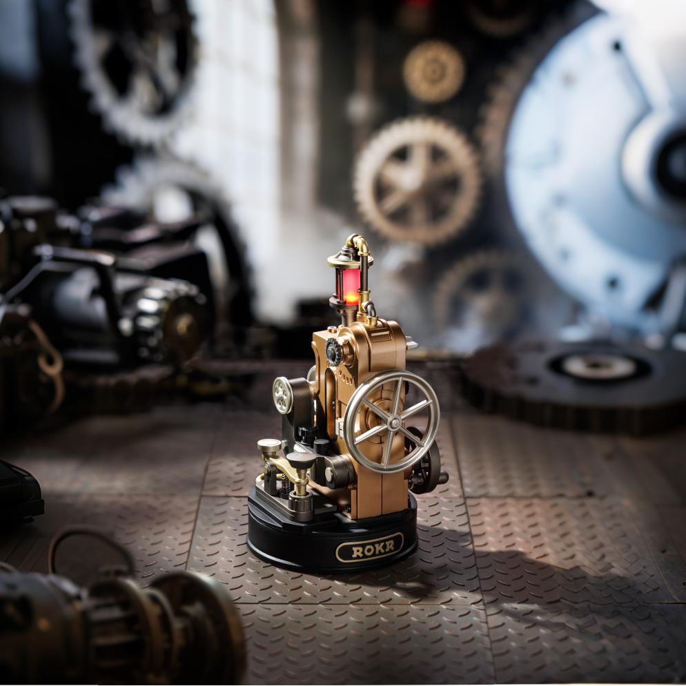 ROKR Morse Telegraph Mechanical 3D Puzzle CGM02
