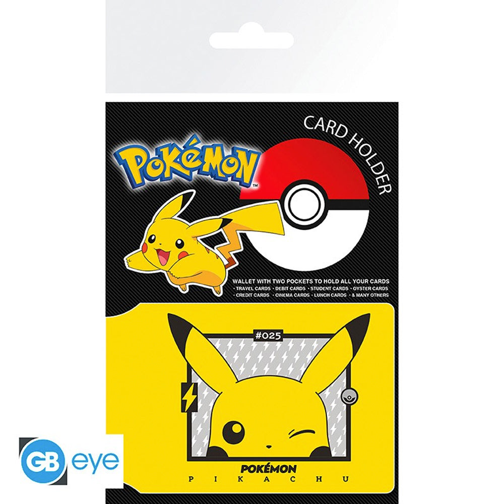 POKEMON - Card Holder Wallet - Pikachu No.25