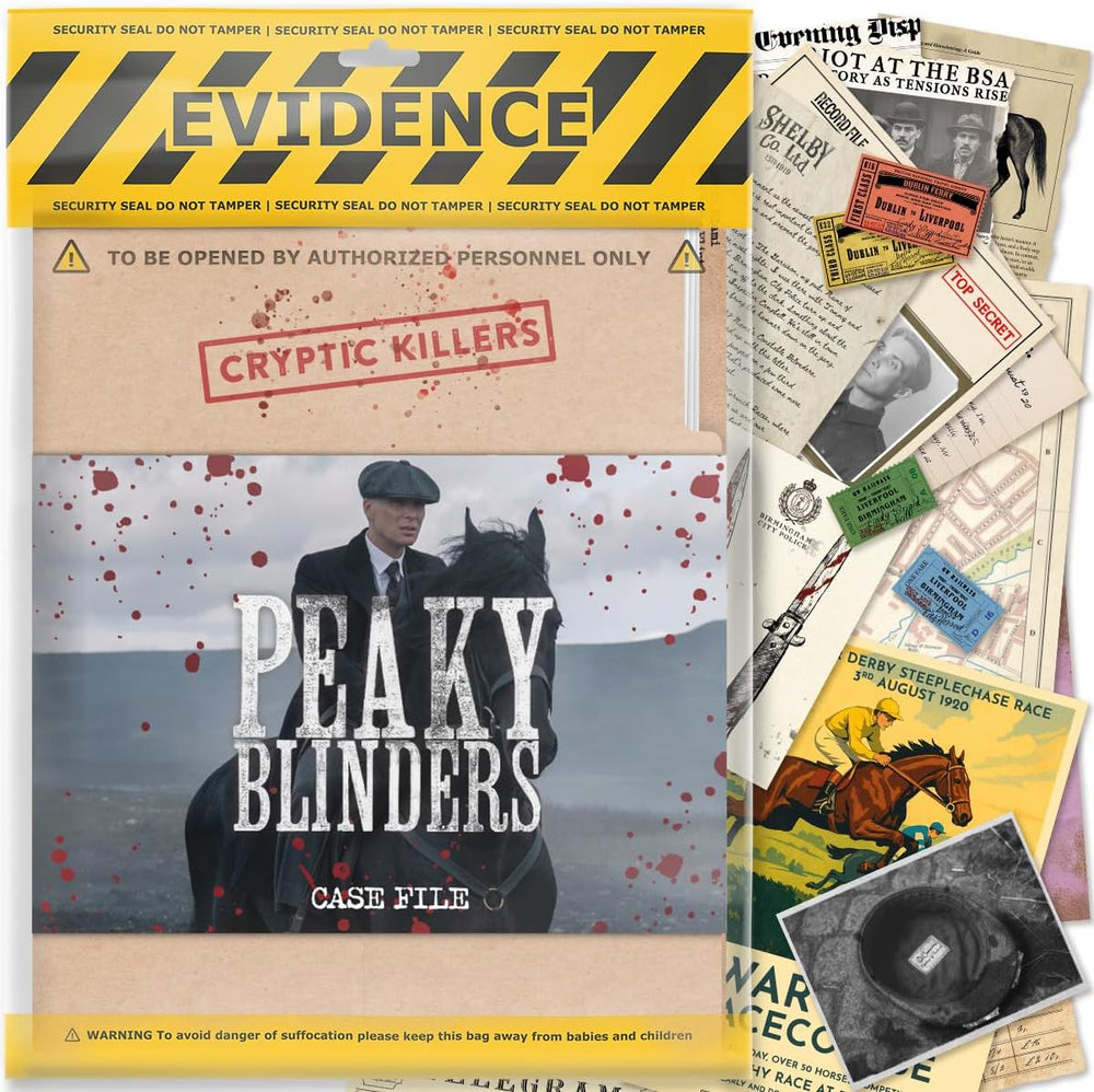 Peaky Blinders - Murder Mystery Case File from Cryptic Killers