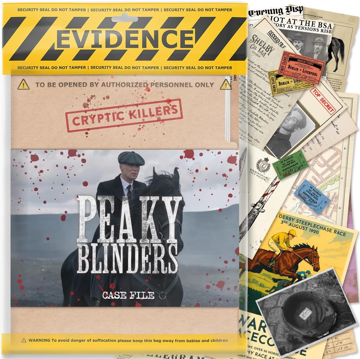 Peaky Blinders - Murder Mystery Case File from Cryptic Killers