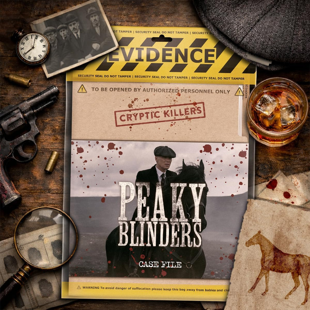 Peaky Blinders - Murder Mystery Case File from Cryptic Killers