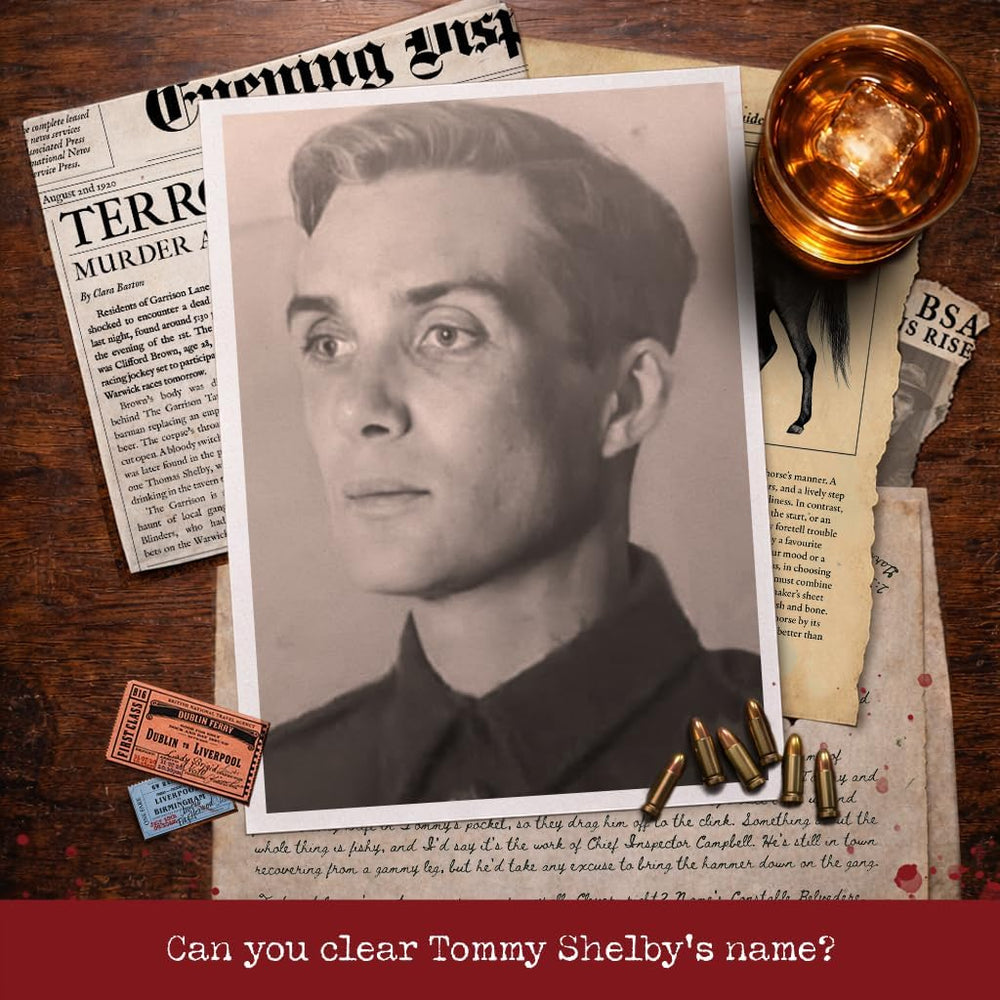 Peaky Blinders - Murder Mystery Case File from Cryptic Killers