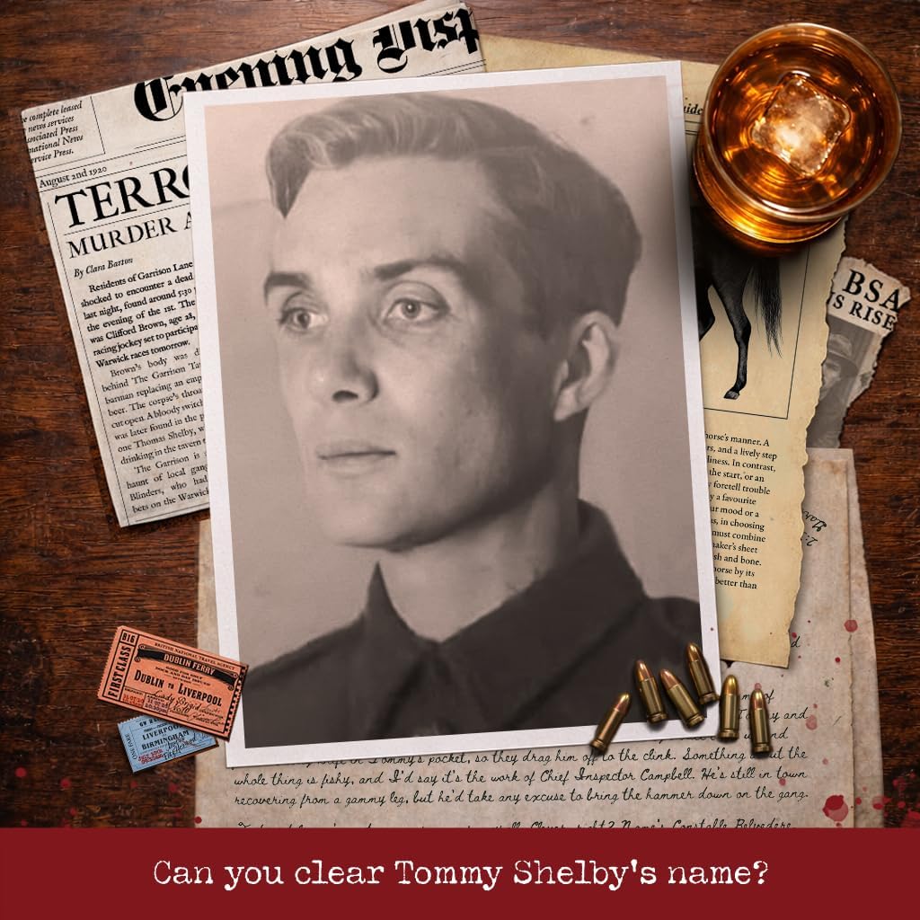 Peaky Blinders - Murder Mystery Case File from Cryptic Killers