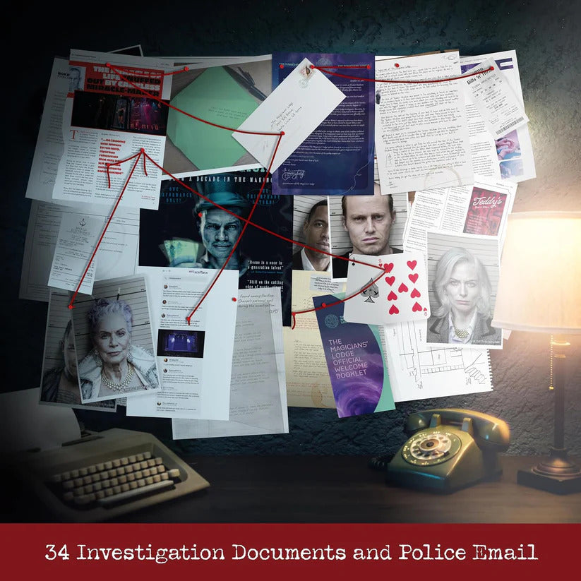 Murder of a Magician - Murder Mystery Case File from Cryptic Killers