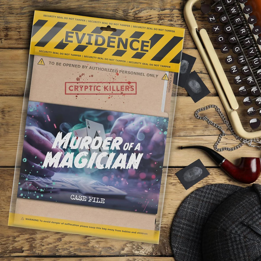 Murder of a Magician - Murder Mystery Case File from Cryptic Killers