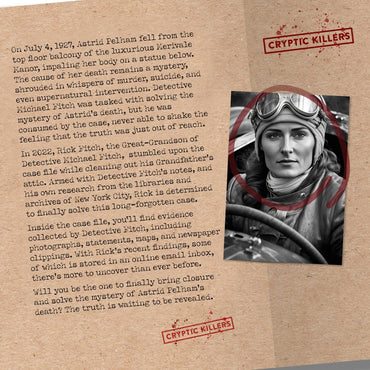 Murder at Merivale Manor - Murder Mystery Case File from Cryptic Killers