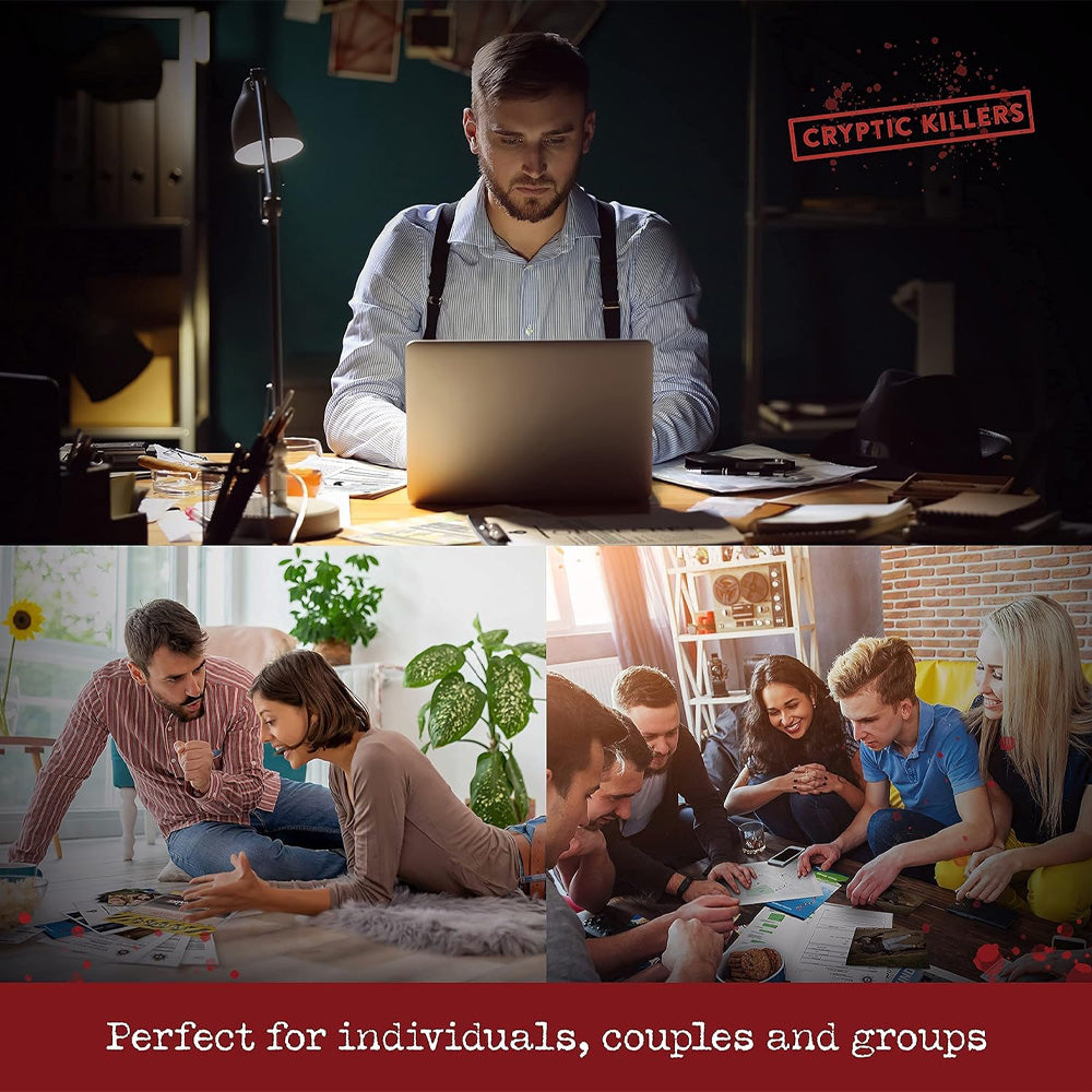 Murder of a Millionaire - Murder Mystery Case File from Cryptic Killers