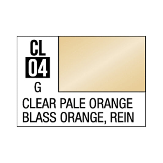 Mr Hobby Mr Colour Lascivus CL-04 Pale Clear Orange 10ml Acrylic Paint