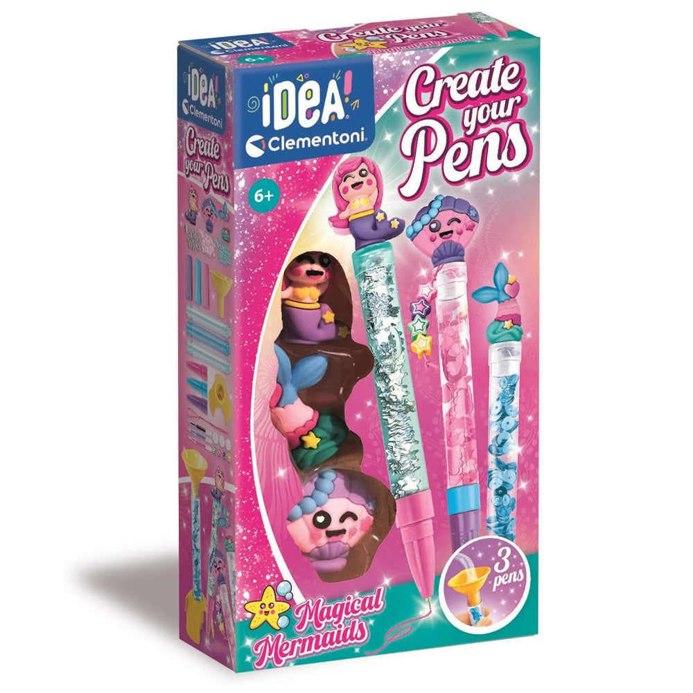 Clementoni Magical Mermaids Small Pen Creator Set Age 6+