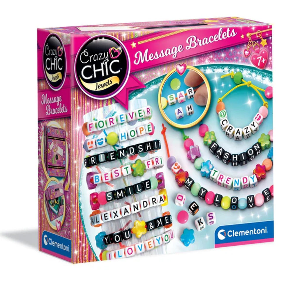 Clementoni Crazy Chic - Message Bracelets Age 7+