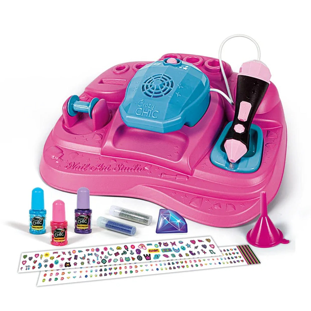 Clementoni Crazy Chic - Nail Art Studio Age 6+