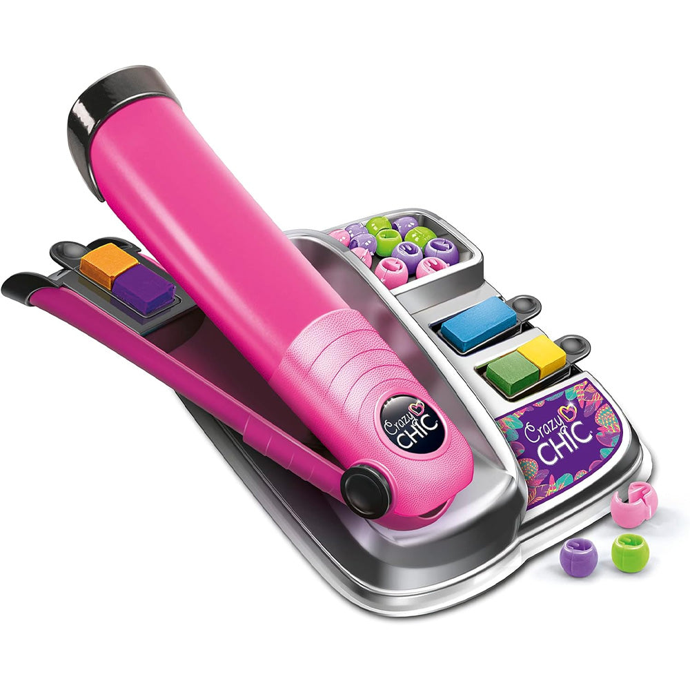 Clementoni Crazy Chic - Trendy Hairstyles - Colouring Kit (Hair Chalk) Age 6+