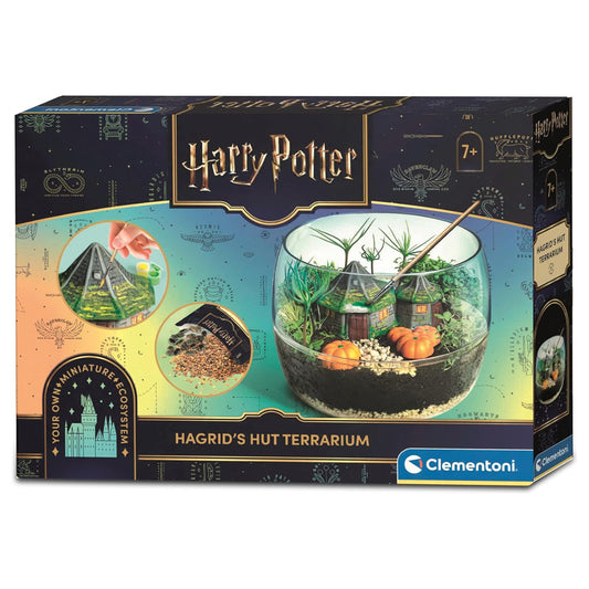 Hagrid's Hut Terrarium Wizarding World Harry Potter Clementoni 19248