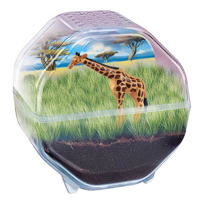 Clementoni Science & Play Lab: My Wild Terrarium - Giraffe STEM Toy Age 7+
