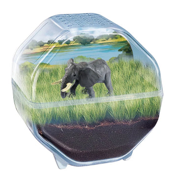 Clementoni Science & Play Lab: My Wild Terrarium - Elephant STEM Toy Age 7+