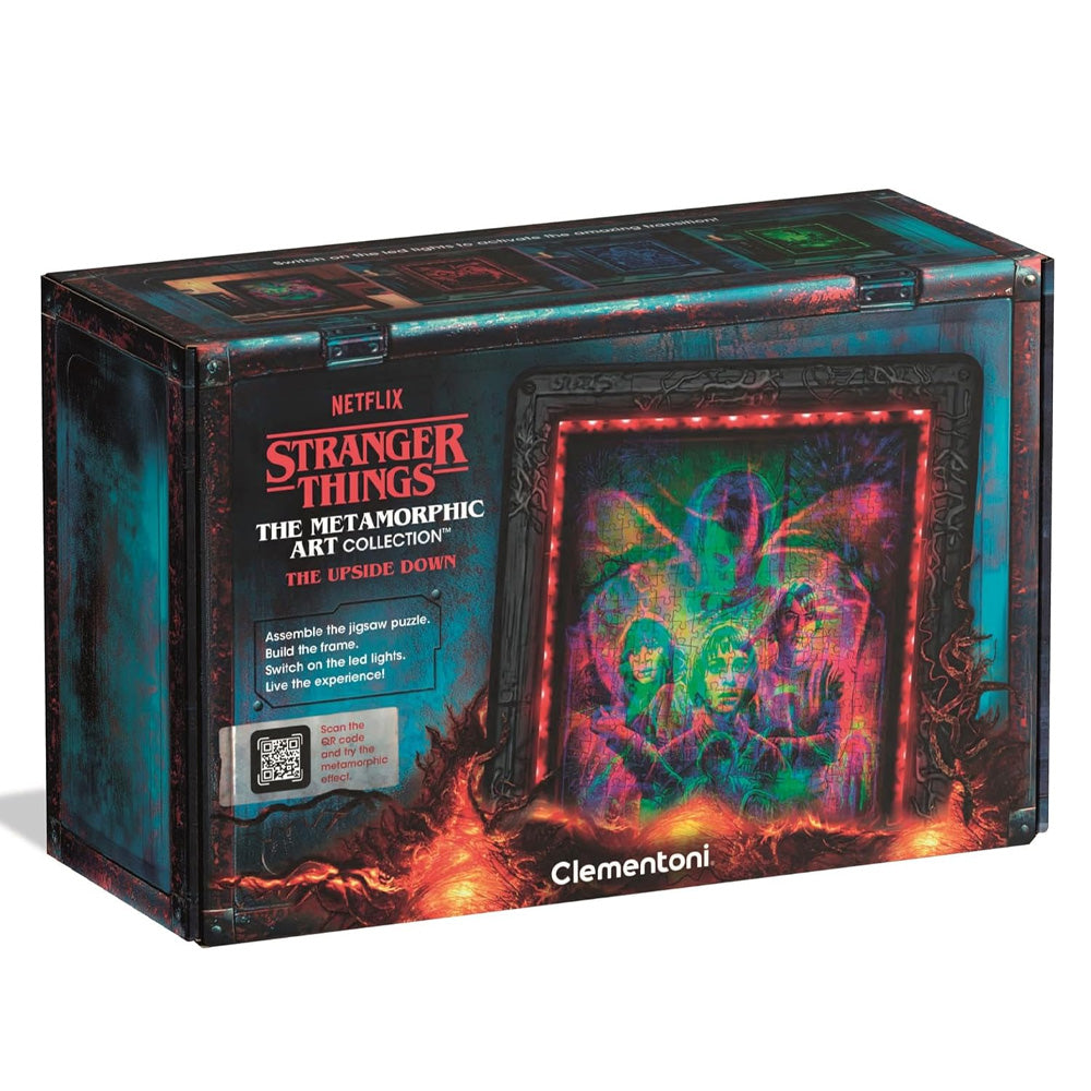 Clementoni Stranger Things Metamorphic Jigsaw: The Upside Down 520pc
