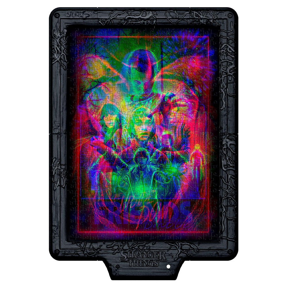 Clementoni Stranger Things Metamorphic Jigsaw: The Upside Down 520pc