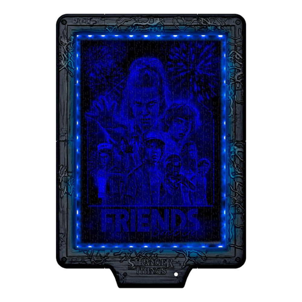 Clementoni Stranger Things Metamorphic Jigsaw: The Upside Down 520pc