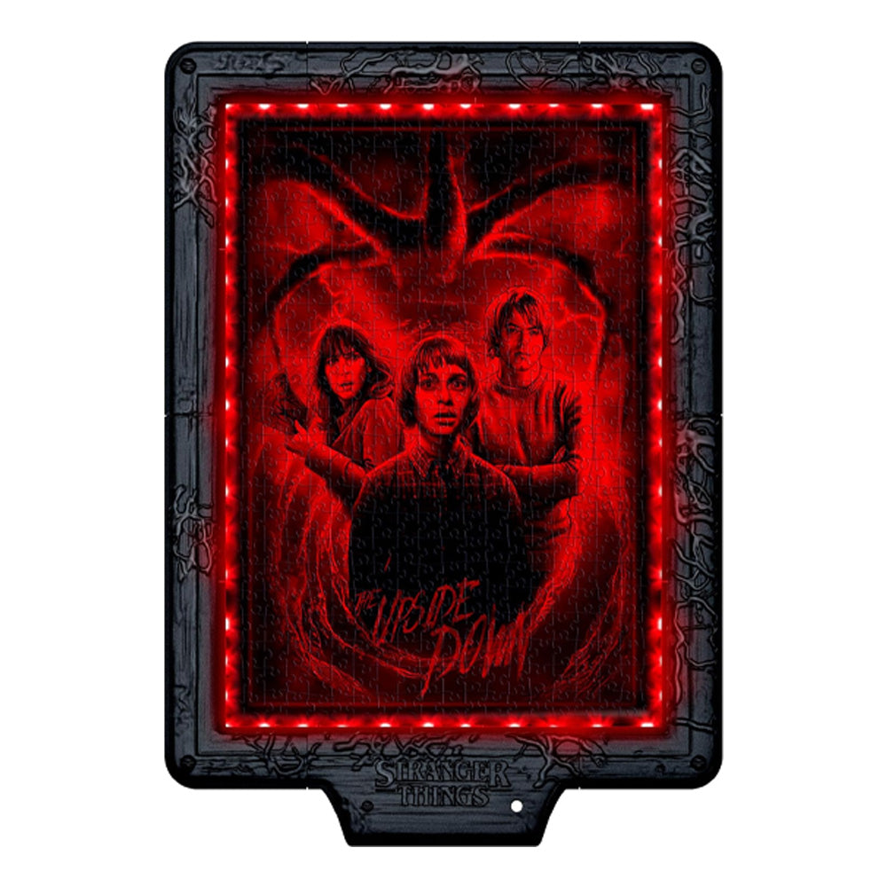 Clementoni Stranger Things Metamorphic Jigsaw: The Upside Down 520pc