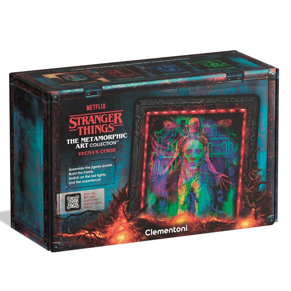 Clementoni Stranger Things Metamorphic Jigsaw: Vecna's Curse 520pc