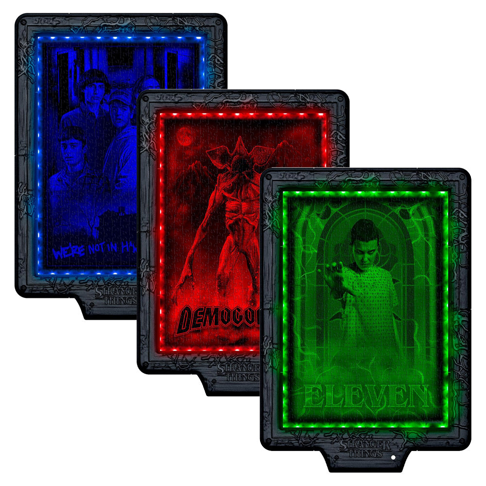 Clementoni Stranger Things Metamorphic Jigsaw: Demogorgon's Hunt 520pc