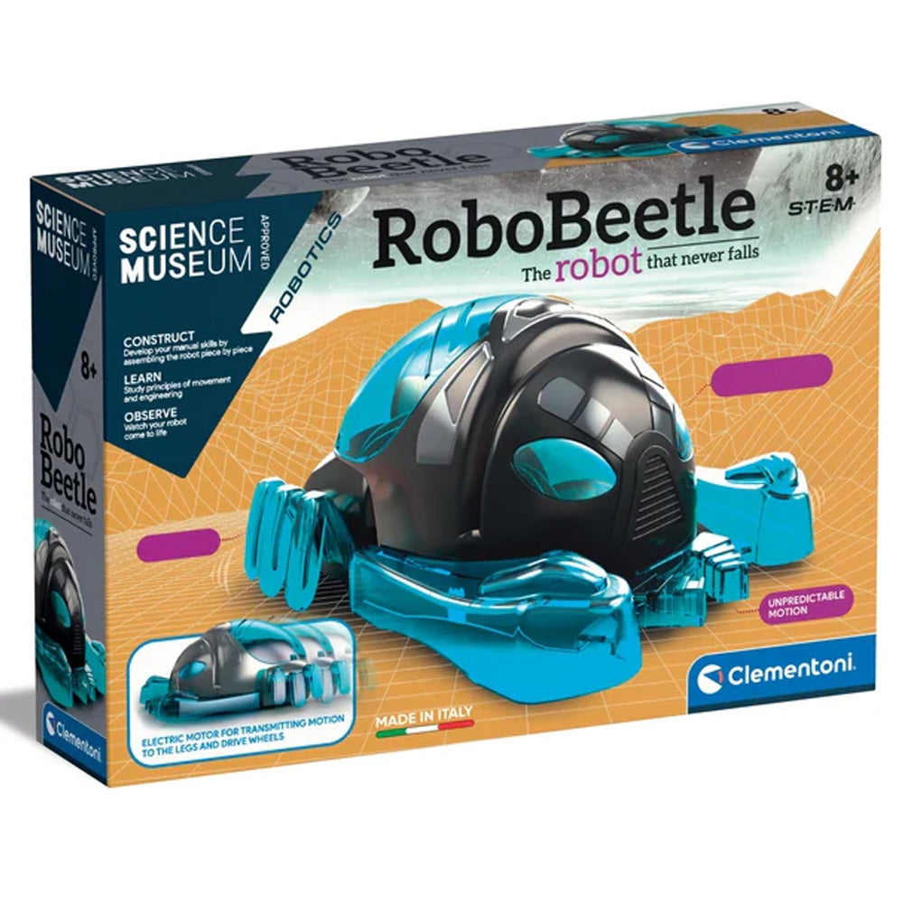 Clementoni Science Museum Robotics: RoboBeetle Robot STEM Toy Age 8+