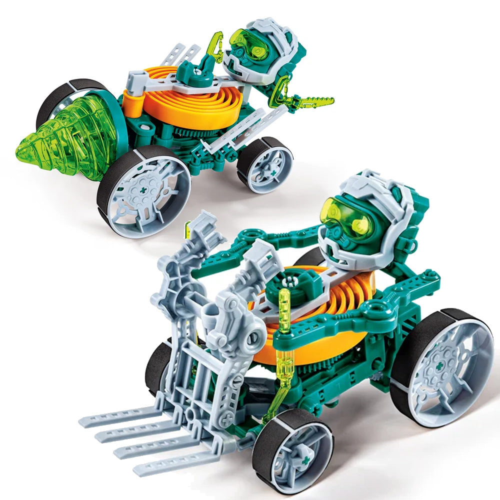 Clementoni Science Museum Robotics: Space Miner 3-in-1 Robots STEM Toy Age 9+