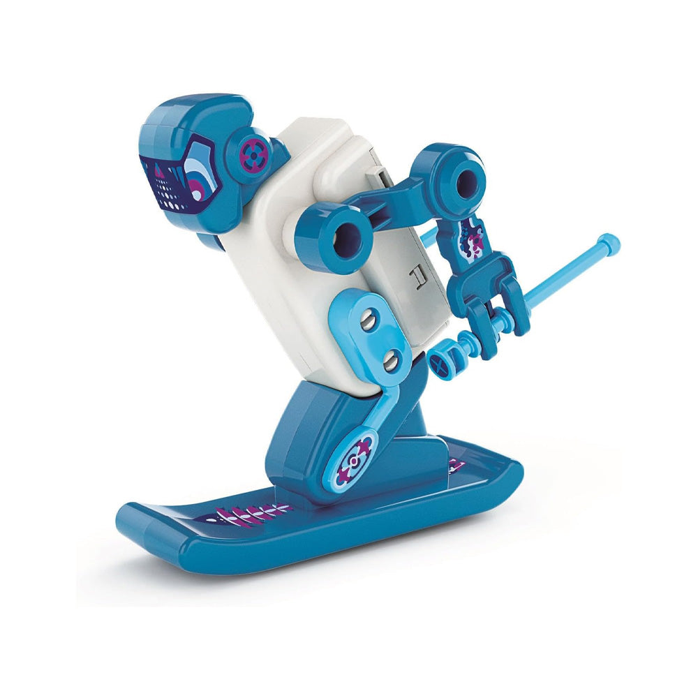 Clementoni Science & Play: Action Robots - Skier STEM Toy Age 8+